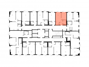 ЖК «Ярославский квартал», планировка 1-комнатной квартиры, 32.30 м²