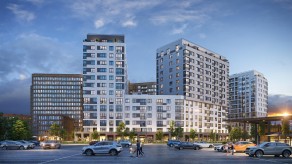 Апарт-комплекс «GloraX Заневский», планировка 3-комнатной квартиры, 98.60 м²
