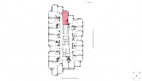 ЖК «Марк», планировка студии, 29.20 м²