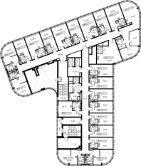 Апарт-комплекс «GloraX Заневский», планировка студии, 29.10 м²