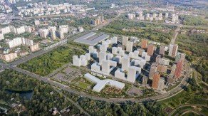 ЖК «Зеленый парк», планировка 1-комнатной квартиры, 38.20 м²