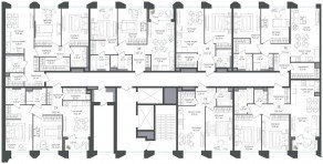 ЖК «Петровский парк II», планировка 2-комнатной квартиры, 67.30 м²