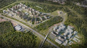 ЖК «Восточное Бутово», планировка 2-комнатной квартиры, 55.70 м²