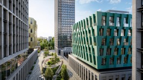 ЖК «MOD», планировка 3-комнатной квартиры, 103.69 м²