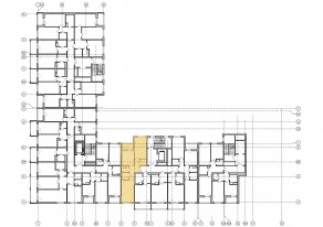 ЖК «Панорама Невы», планировка 2-комнатной квартиры, 55.90 м²