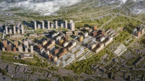 ЖК «Люблинский парк», планировка 2-комнатной квартиры, 61.60 м²