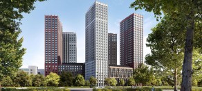МФК «Варшавские ворота», планировка 2-комнатной квартиры, 67.70 м²
