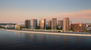 ЖК «Luzhniki Collection», планировка 3-комнатной квартиры, 134.90 м²