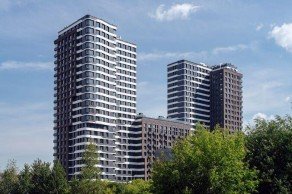 ЖК «Символ», планировка 2-комнатной квартиры, 67.10 м²