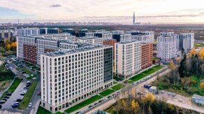 ЖК «Полис Приморский 2», планировка студии, 24.20 м²