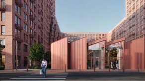 ЖК «Космический Квартал», планировка студии, 25.94 м²