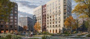 ЖК «Ильинские луга», планировка 2-комнатной квартиры, 59.90 м²