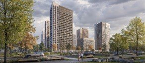 ЖК «Ярославский квартал», планировка 2-комнатной квартиры, 54.50 м²