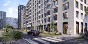 ЖК «Мытищи Парк», планировка студии, 22.27 м²