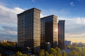МФК «Зорге 9», планировка 2-комнатной квартиры, 145.10 м²