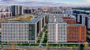 ЖК «Полис Приморский 2», планировка студии, 24.20 м²