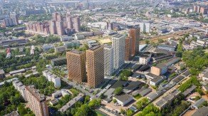 ЖК «Перовское 2», планировка студии, 25.30 м²