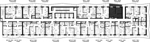 ЖК «Селигер Сити», планировка 1-комнатной квартиры, 39.62 м²