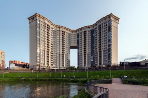 ЖК «Риверхаус», планировка 2-комнатной квартиры, 86.30 м²