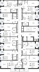 ЖК «GloraX Парголово», планировка 1-комнатной квартиры, 32.42 м²