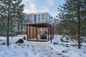 Апарт-комплекс «Bereg. Курортный», планировка 1-комнатной квартиры, 50.83 м²