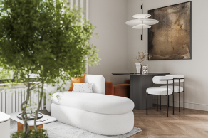 ЖК «ARTEL», планировка 2-комнатной квартиры, 58.30 м²