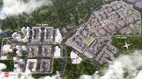 ЖК «Испанские кварталы», планировка 3-комнатной квартиры, 83.70 м²