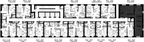 ЖК «Селигер Сити», планировка 2-комнатной квартиры, 82.02 м²