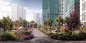 ЖК «Южная Нева», планировка студии, 25.08 м²