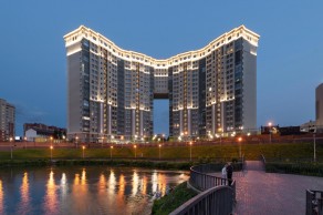 ЖК «Риверхаус», планировка 2-комнатной квартиры, 86.30 м²