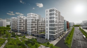 ЖК ЦДС «Dreamline», планировка 3-комнатной квартиры, 95.46 м²