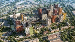 ЖК «Волжский парк», планировка 2-комнатной квартиры, 62.70 м²