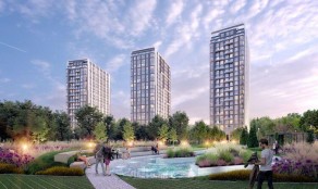 ЖК «Остров», планировка 4-комнатной квартиры, 97.00 м²