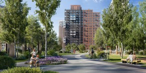 ЖК «Квартал Авиаторов», планировка студии, 22.28 м²