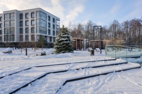 Апарт-комплекс «Bereg. Курортный», планировка студии, 25.96 м²