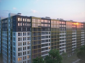 ЖК «Aerocity 5», планировка студии, 20.80 м²
