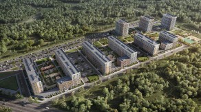ЖК «GloraX Новоселье», планировка студии, 20.82 м²