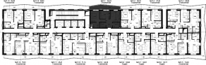 ЖК «Селигер Сити», планировка 2-комнатной квартиры, 57.76 м²