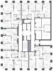ЖК «Петровский парк II», планировка 3-комнатной квартиры, 94.60 м²