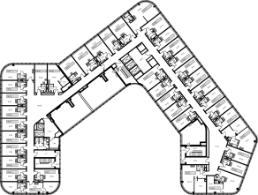 Апарт-комплекс «GloraX Заневский», планировка студии, 20.60 м²