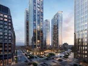 МФК «SLAVA», планировка студии, 29.00 м²