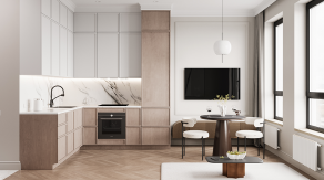 ЖК «ARTEL», планировка студии, 30.00 м²