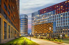 ЖК «Город Первых», планировка 1-комнатной квартиры, 30.60 м²