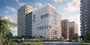 ЖК «Квартал Марьино», планировка 1-комнатной квартиры, 32.26 м²