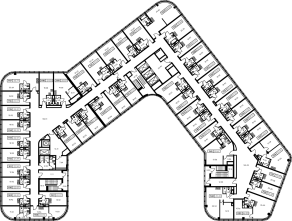 Апарт-комплекс «GloraX Заневский», планировка студии, 29.40 м²