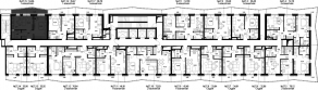 ЖК «Селигер Сити», планировка 1-комнатной квартиры, 54.69 м²