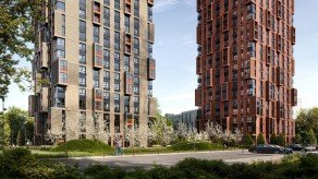 ЖК «Долина Яузы», планировка 1-комнатной квартиры, 53.05 м²