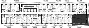 ЖК «Селигер Сити», планировка 2-комнатной квартиры, 76.11 м²