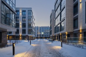 Апарт-комплекс «Bereg. Курортный», планировка 2-комнатной квартиры, 57.34 м²