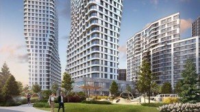 ЖК «Символ», планировка 1-комнатной квартиры, 43.10 м²